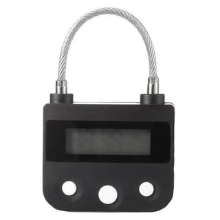 Pictured here is an image of Rechargeable Electronic Timer Lock set for thrilling intimate games.