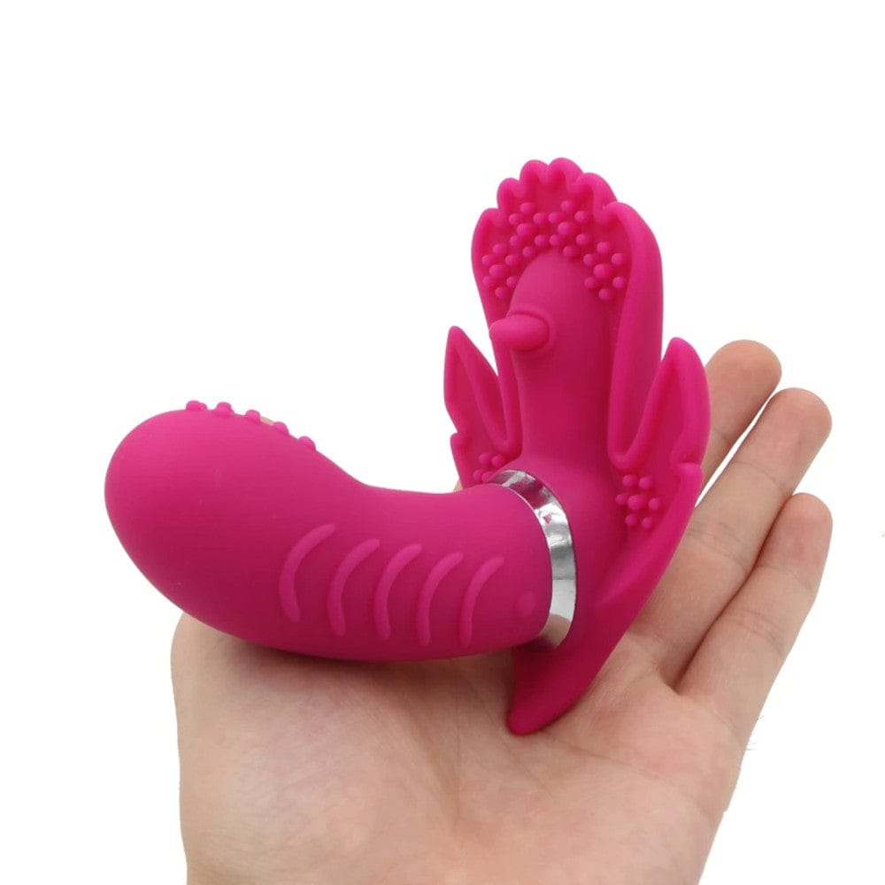 Take a look at an image of Remote Control Wearable Underwear G Spot Butterfly Vibrator showing its dimensions