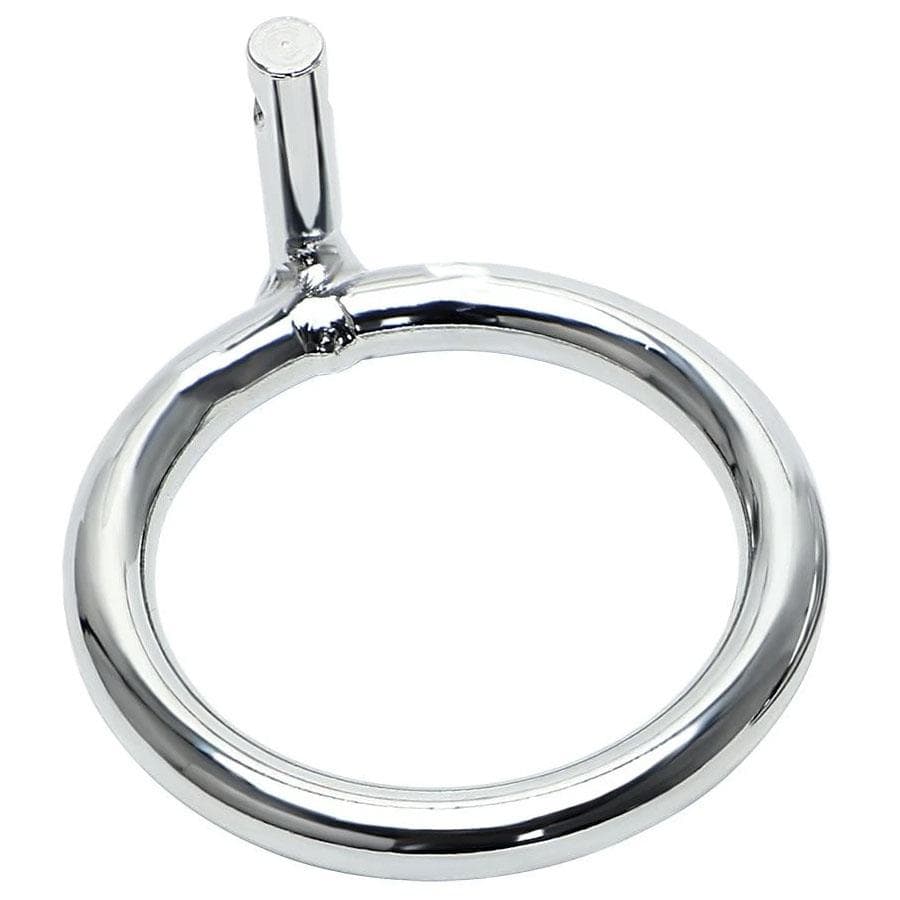 Accessory Ring for Tilted Trophy Metal Chastity Device
