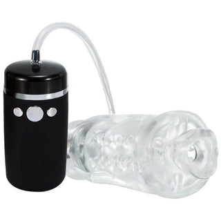 Battery-Operated Pocket Pussy Blowjob Machine Automatic Male Masturbation Sleeve - Lovegasm Battery-Operated Pocket Pussy Blowjob Machine Automatic Male Masturbation Sleeve - Lovegasm