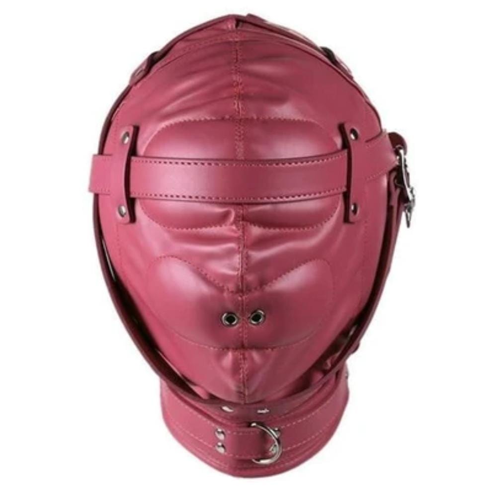 Gothic Leather S&M Mask