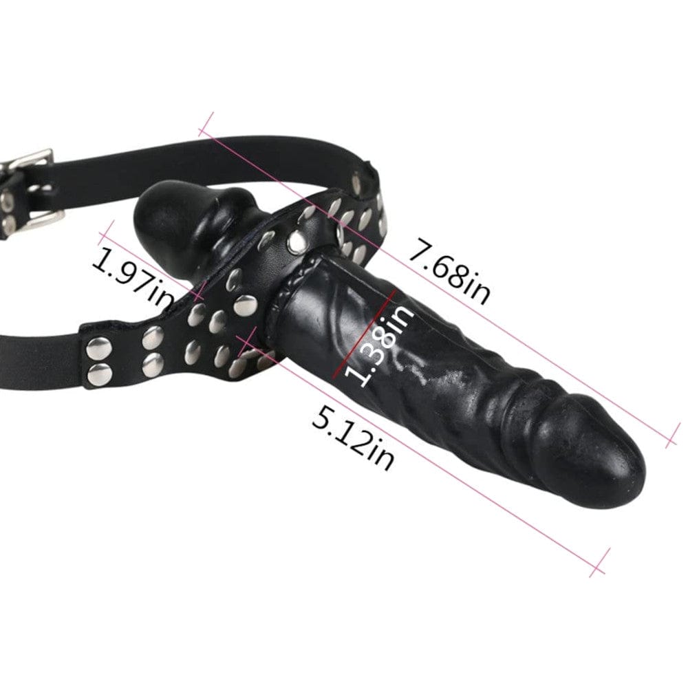 Experience intense pleasure and dominate with this face strap-on dildo.