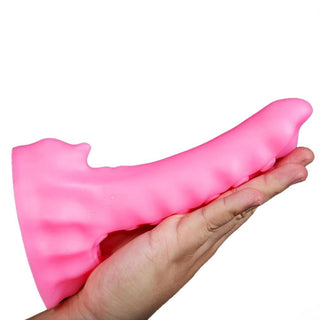 Pictured here is an image of a pastel colored tentacle sex toy with a length of 7.87 inches.