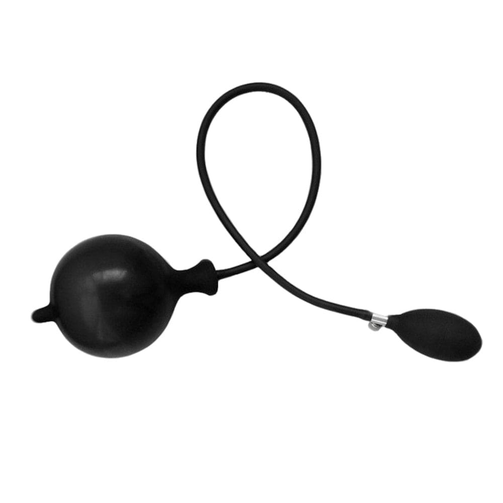 5" Black Silicone Inflatable