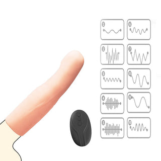 Remote-Controlled Vibrating Penis Sleeve