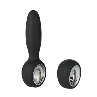 Vibrating butt plug designed for comfort and customizable pleasure