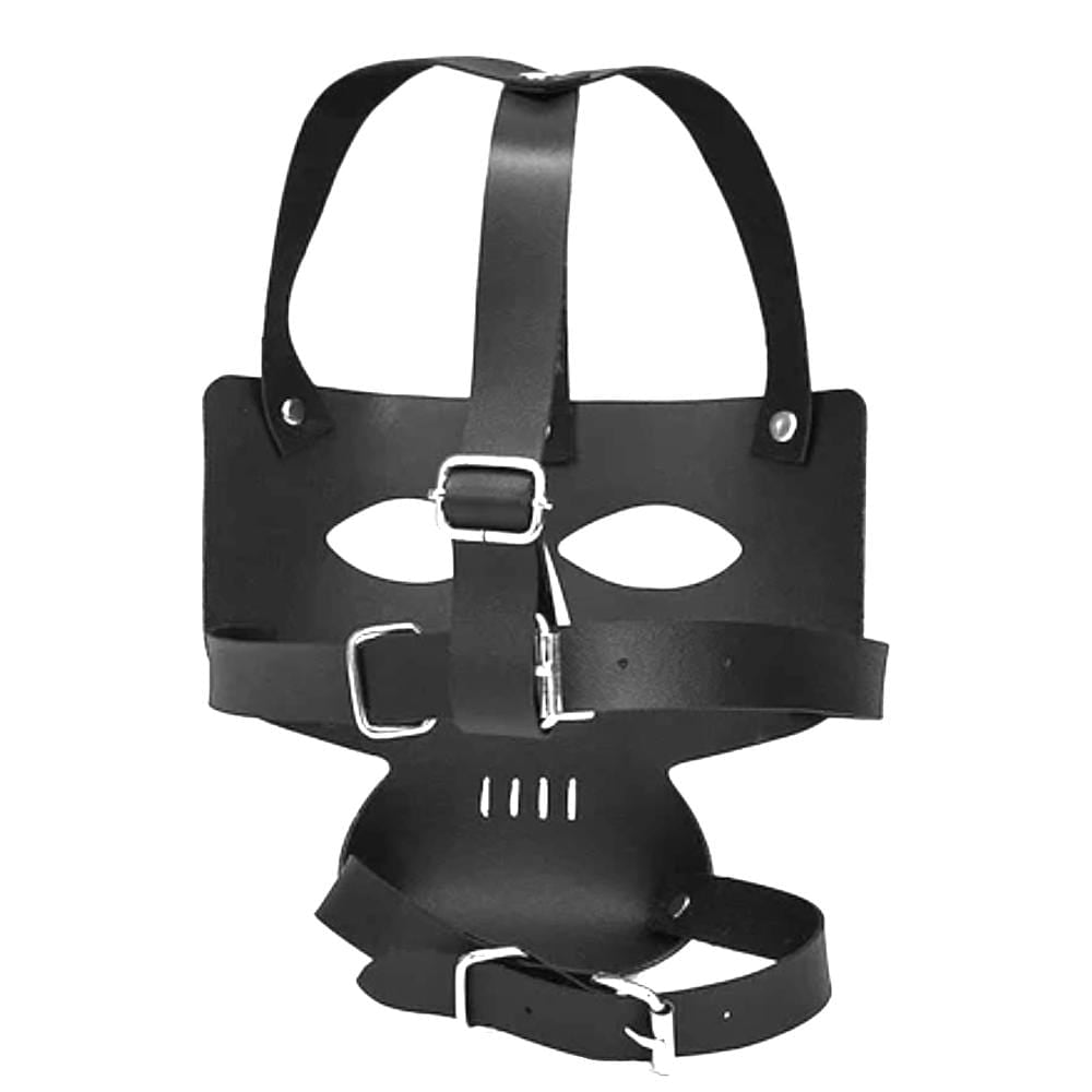 Loser Perfect Leather Fetish Mask