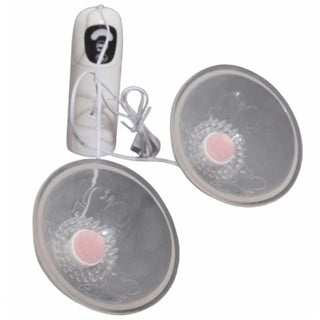 You are looking at an image of Nipple Stimulator Remote Vibrator Suction Cup Boob Toy showcasing its compact design and versatile features.