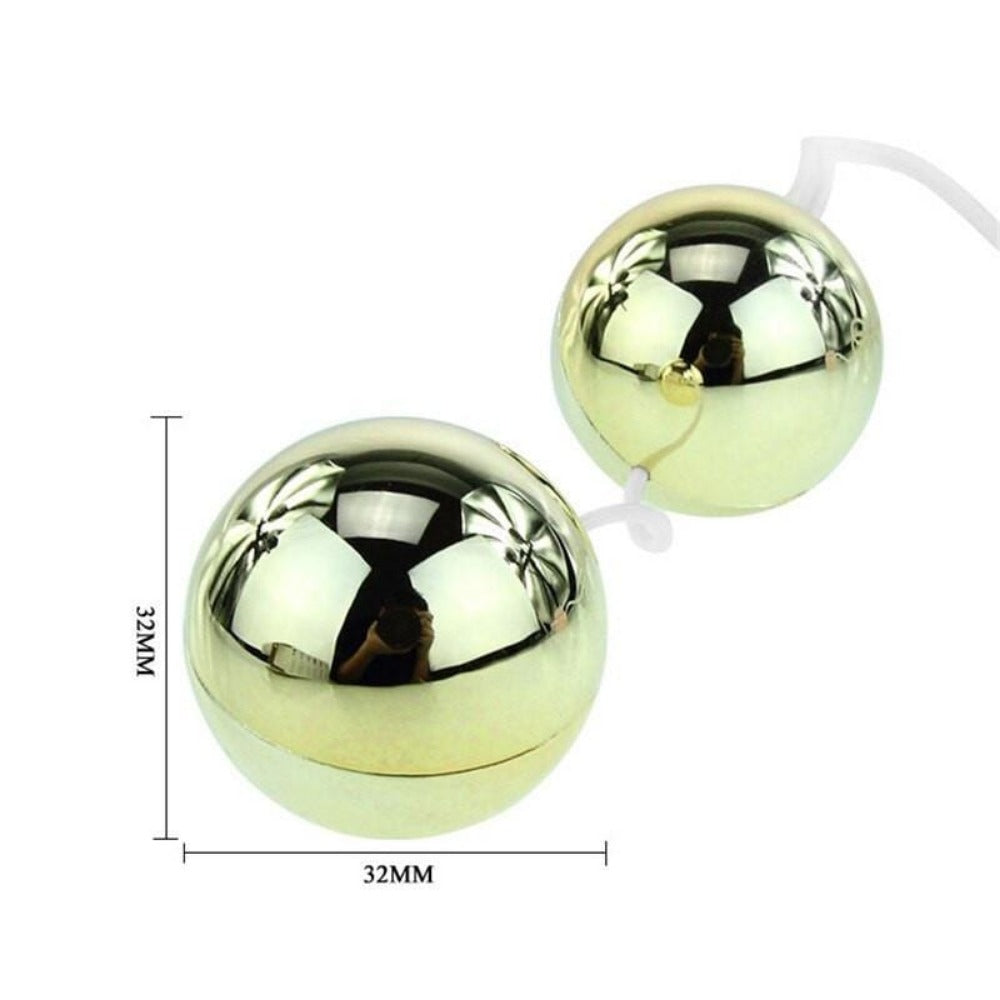 High-grade metal Vibrating Orbs of Delight Kegel Balls with remote control, crafted for comfort and safety.