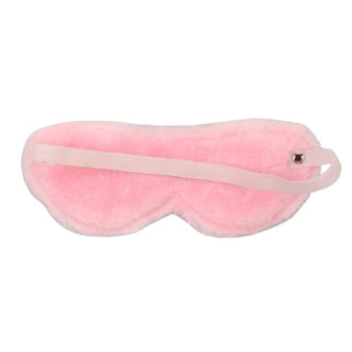 Pink Furry Bondage Blindfold