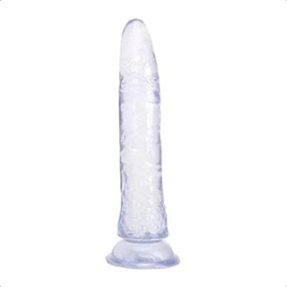 Ribbed Dong 8 Inch Toy With Suction Cup