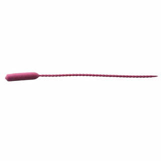 Image of a 13.78 Beaded Silicone Plug with tapered tip for smooth insertion