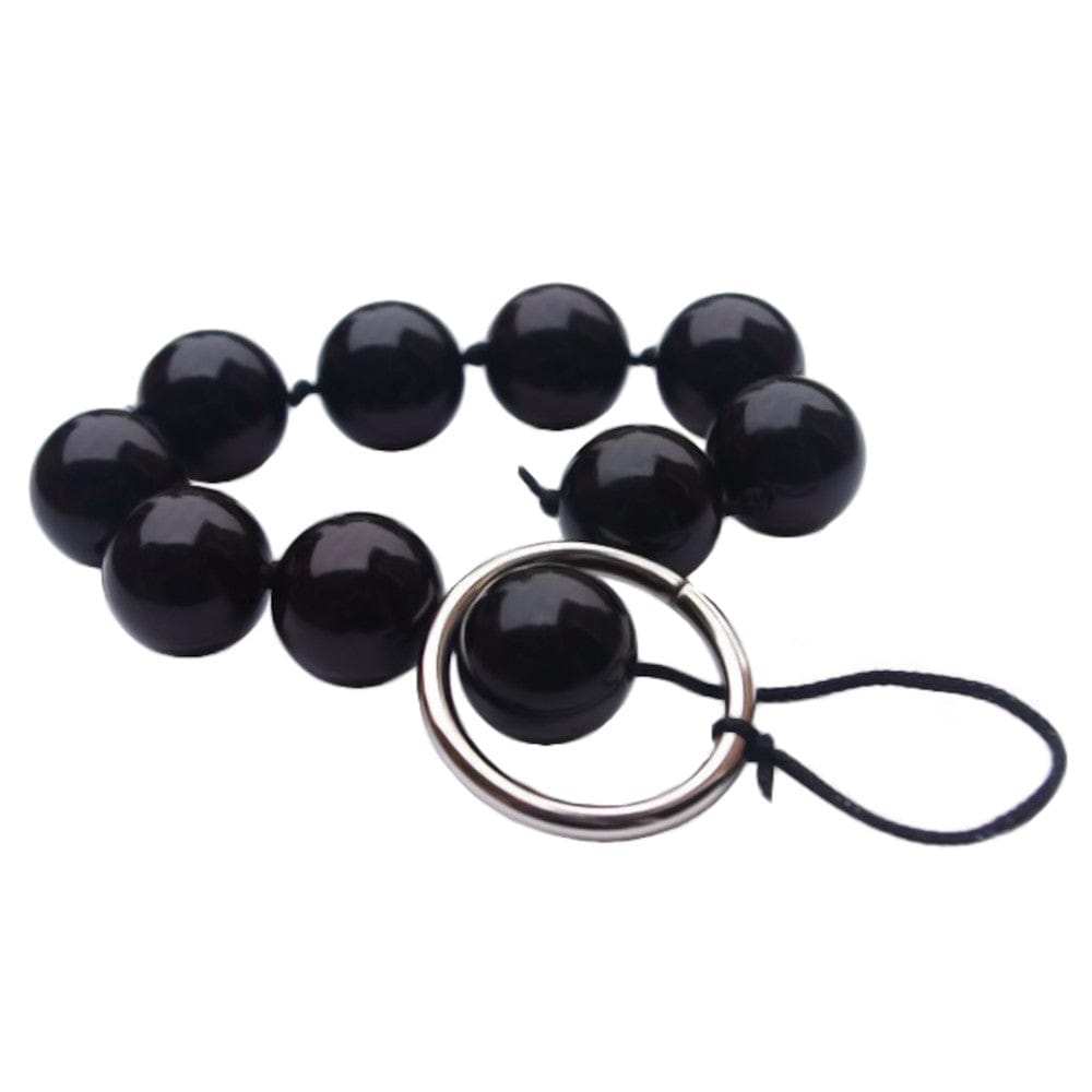 Black Acrylic Butt Pearls