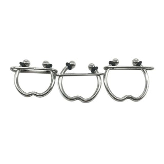 Horseshoe Cock Ring | Adjustable Bondage Stainless Steel Cock Ring