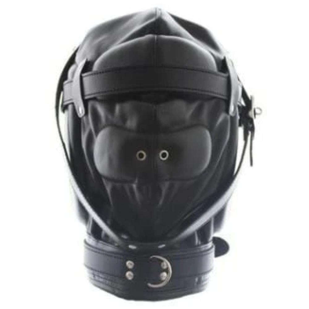 Gothic Leather S&M Mask
