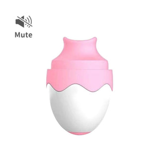 Egg-Shaped Suction Nipple Vibrator