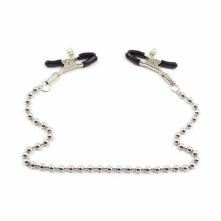 Badass Nipple Clamps With Chain