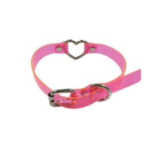 High-quality vinyl material of Trendy Kawaii Collars Girls Love ensuring comfort and durability for the wearer.