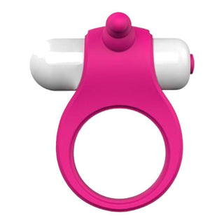 Waterproof Cock Ring | Pink Clit Tickler Vibrating Love Ring