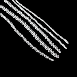 Image of Glass Beads Catheter Urethral Sounds, showcasing varying diameters of 0.16 to 0.47 inches.