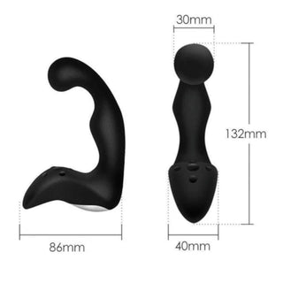 This image depicts a premium silicone anal plug for men, offering a bespoke fit for intimate play.
