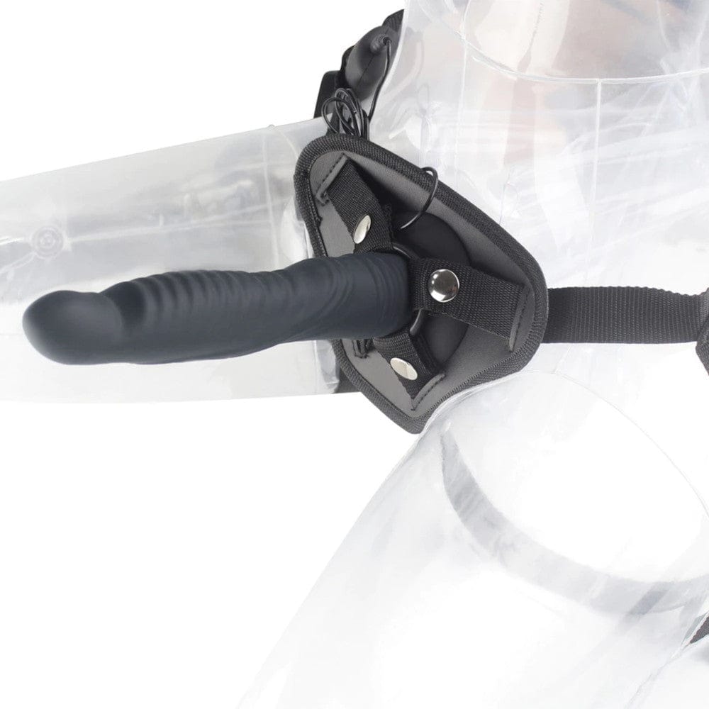 Remote-Controlled Beginner Couples Strap On With Harness