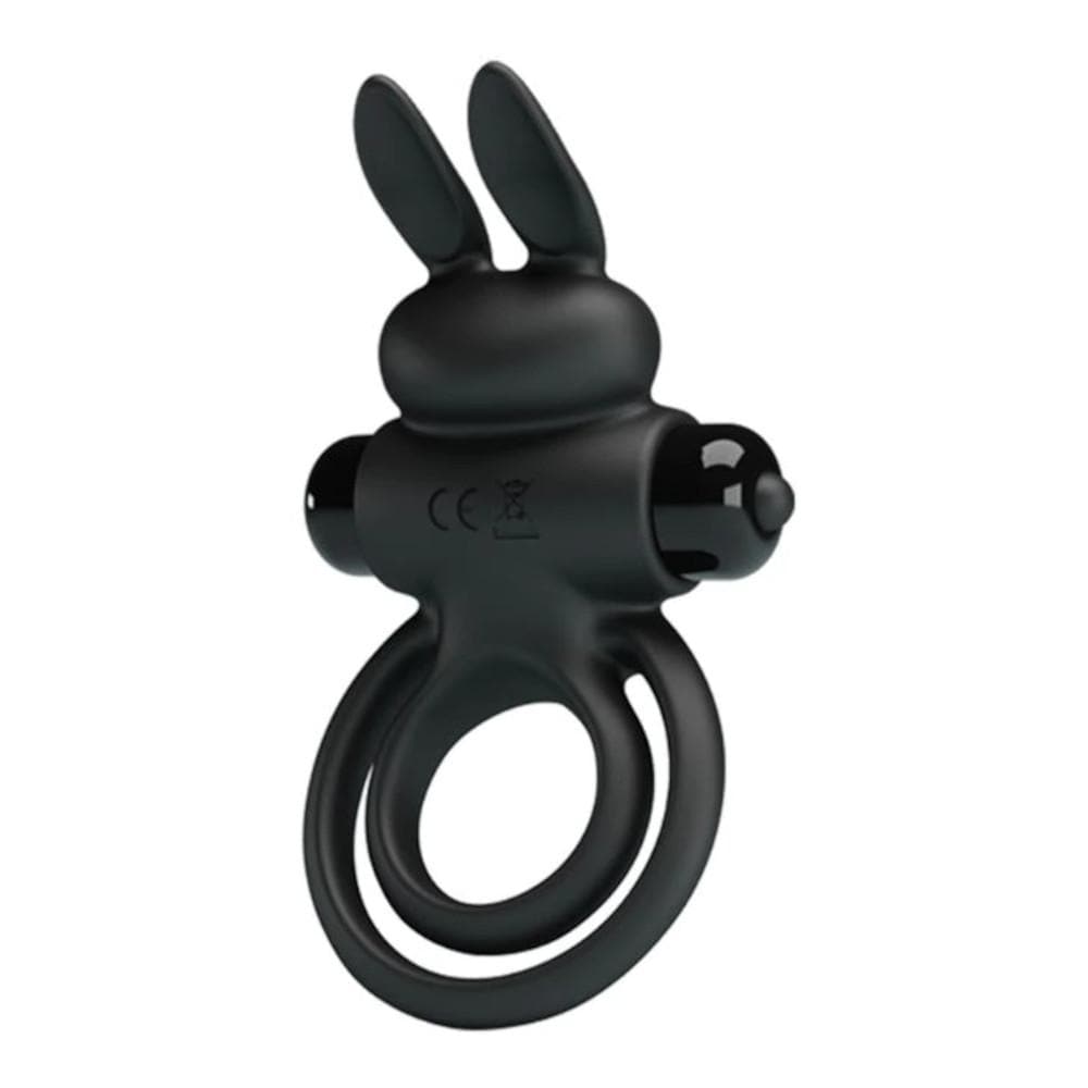 delle delphine sex doll Ribbidy Rabbit Vibrating Cock Ring Pink from Si Novelties main image 1
