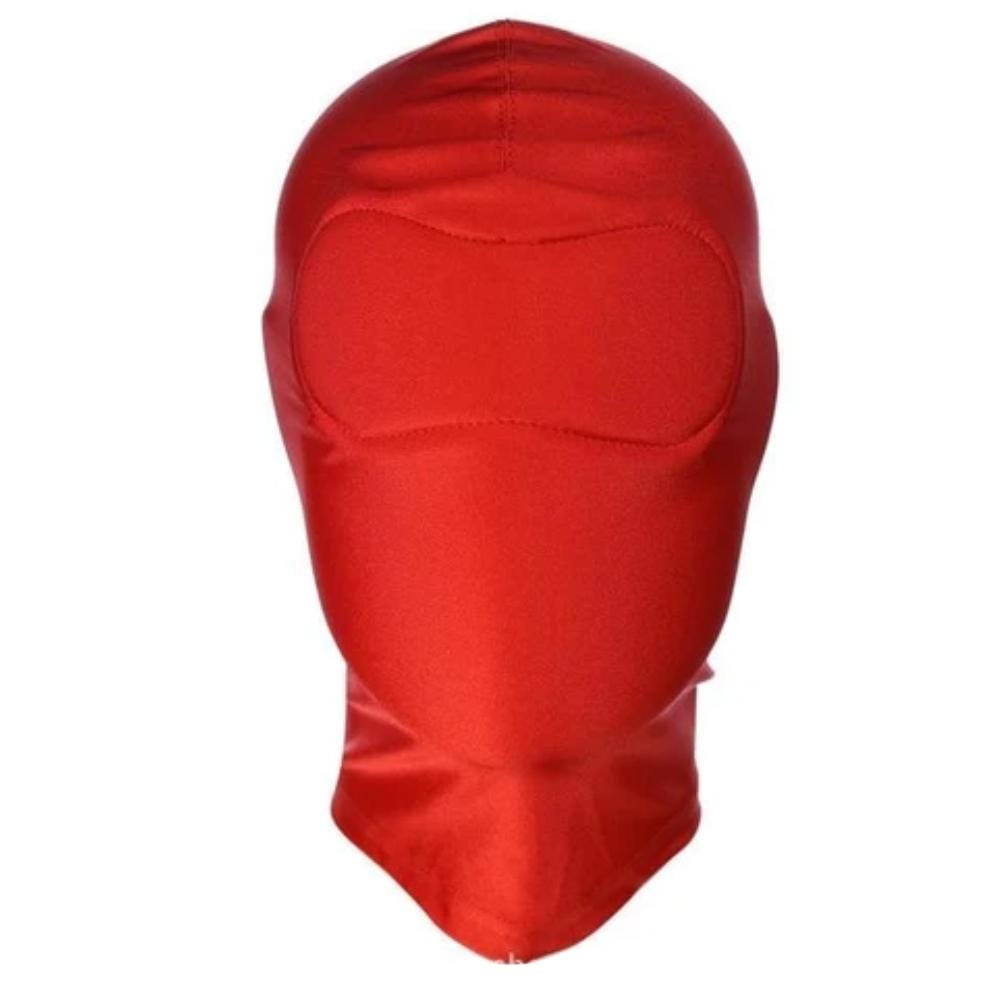 Medium and large sizes available for a perfect fit - Stretchable Red Spandex Mask.