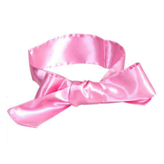 Here is an image of Silk Bedroom Games Pink Play Cuff Restraints for unleashing control and transforming ordinary nights into extraordinary experiences.