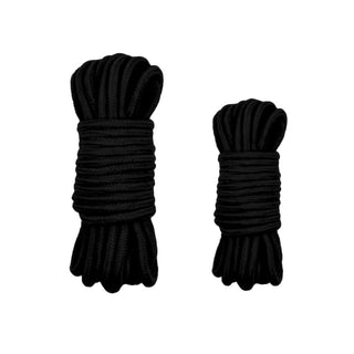 Here is an image of Dark Desire Soft Rope Toy for Cotton Nylon Bondage measuring 10 meters in length