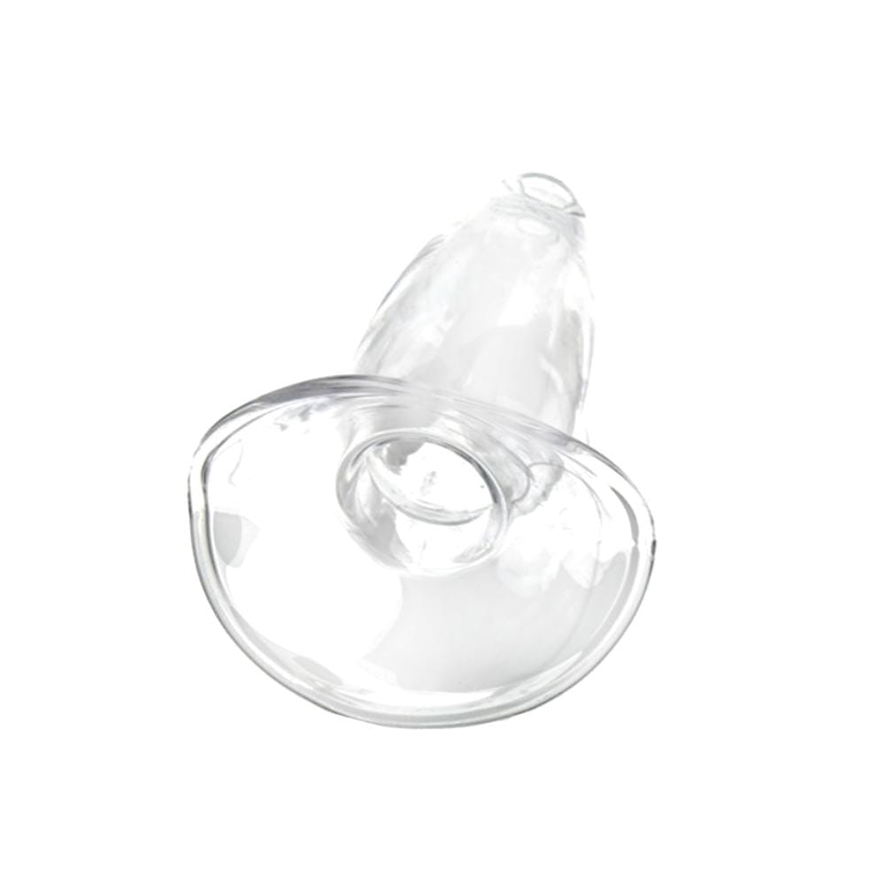 Smooth Glass Hollow Plug 4.33 to 5.31 Inches Long