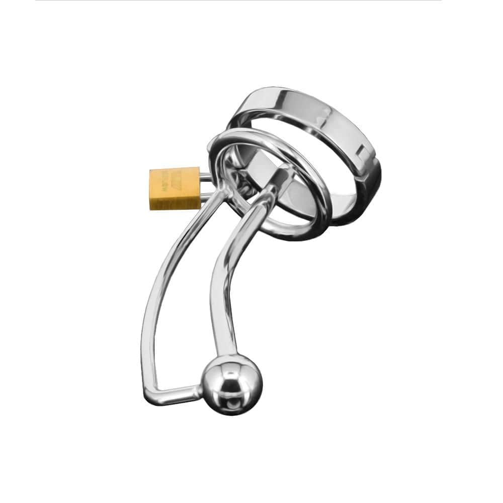 Prince Albert Urethral Chastity Cage