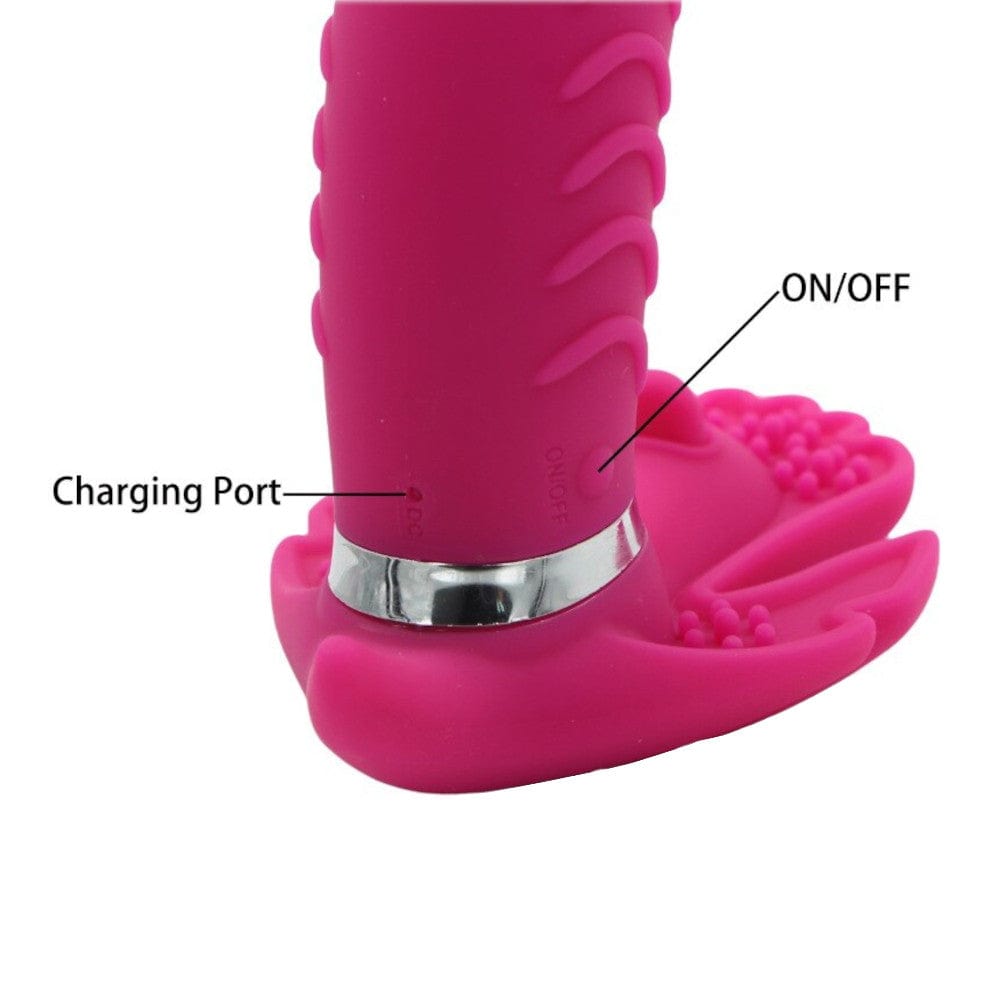 Displaying an image of Remote Control Wearable Underwear G Spot Butterfly Vibrator with waterproof design