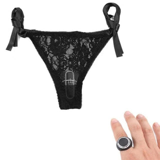 Picture of Remote Controlled Lace Vibrator Panties, the perfect blend of style, secrecy, and sensuality for thrilling escapades.
