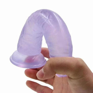 Ribbed Dong 8 Inch Dildo With Suction Cup