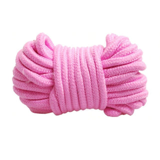 Take a look at an image of the Sugar and Spice Pink Bondage Set with a plush lining and firm hold for a sensory contrast, encouraging exploration and creativity in intimate play.