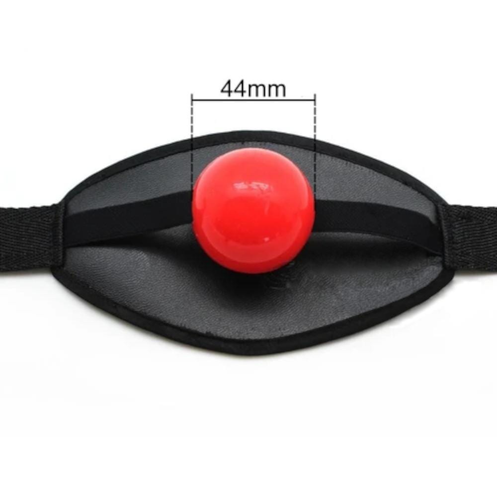 Here is an image of Bite the Ball Gag Mask, a luxurious accessory for unforgettable sensory experiences.