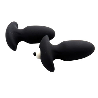 This is an image of the unique hollow design of the Colored Hollow Silicone Vibrating Plug for intense sensations.
