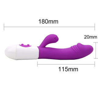 This is an image of G Spot Dildo Rabbit Vibrator Clit Stimulator - Symphony of pleasure awaits, conduct your pleasure orchestra with this sensory maestro.