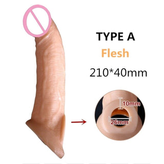 Thicker Girth Realistic Penis Extension