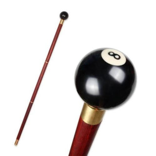 Featuring an image of Fully-Adjustable Acrylic BDSM Cane Ball Handle for empowering your dominance.