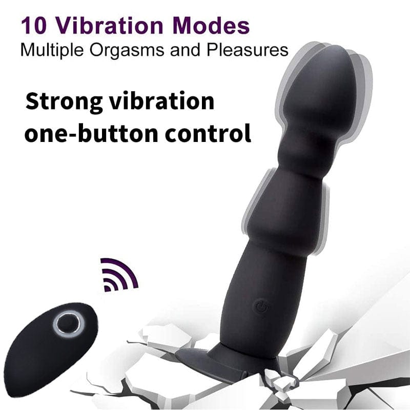 Remote Suction Cup Prostate Massager