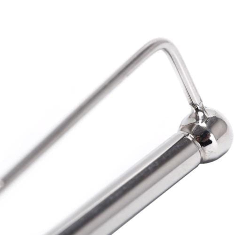 Observe an image of Pleasure Ring Sperm Stopper, offering a thrilling journey of sensation with its tapered tip.