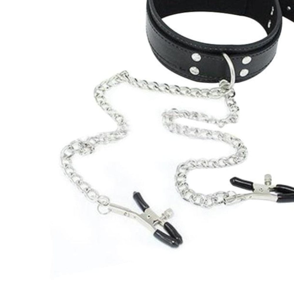 Here is an image of Slave Fantasy BDSM Nipple Clamps inviting you to step into the world of sensual domination with confidence and style.
