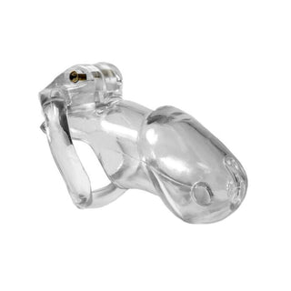 What you see is an image of Transparent Holy Chastity Trainer, a clear resin-made intimate toy designed for dominance and restraint.