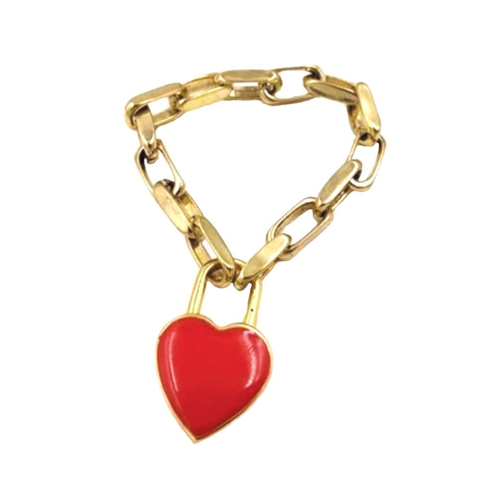 Red Heart Locking Jewelry