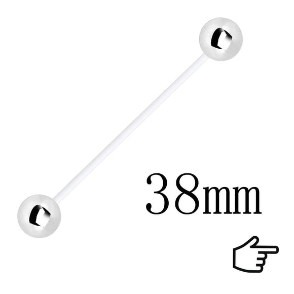 Classic Threadless Titanium Nipple Bars Lovegasm