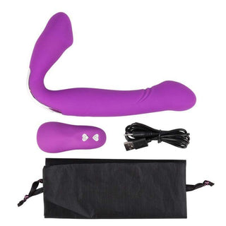 Presenting an image of a dual-shaft design intimate toy crafted for comfort and stimulation during use.
