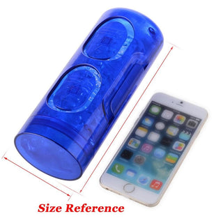 Presenting an image of Crystal Pocket Vagina Stamina Trainer Penis Stroker Male Masturbator in blue and purple color options for a fulfilling and exciting intimate life experience.