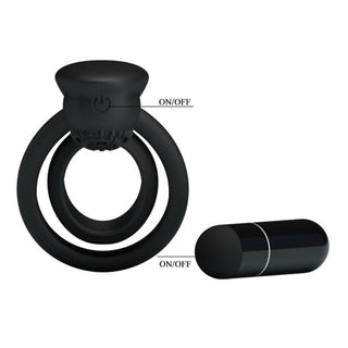 Clit-Friendly Silicone Cock and Ball Ring